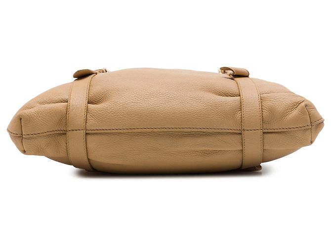 Tote Aberto Conversível Prada Beige Vitello Daino - vista 3