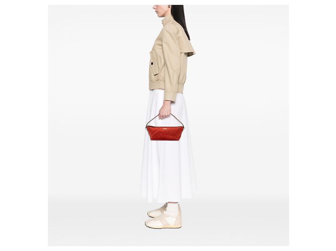 Gucci Red GG Canvas Boat - Ansicht 6