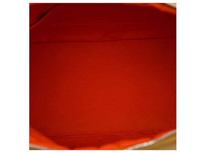 Hermès Blue Bicolor Toile Bolide Trousse De Voyage Pouch PM - vista 4