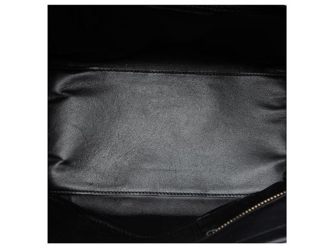 Céline Celine Black Mini Leather Luggage Tote - view 4