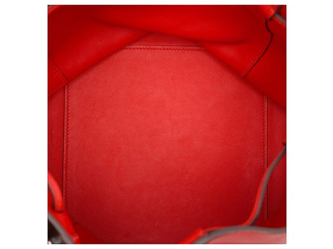 Hermès Orange Evercolor Sac Licol 17 - vue 4