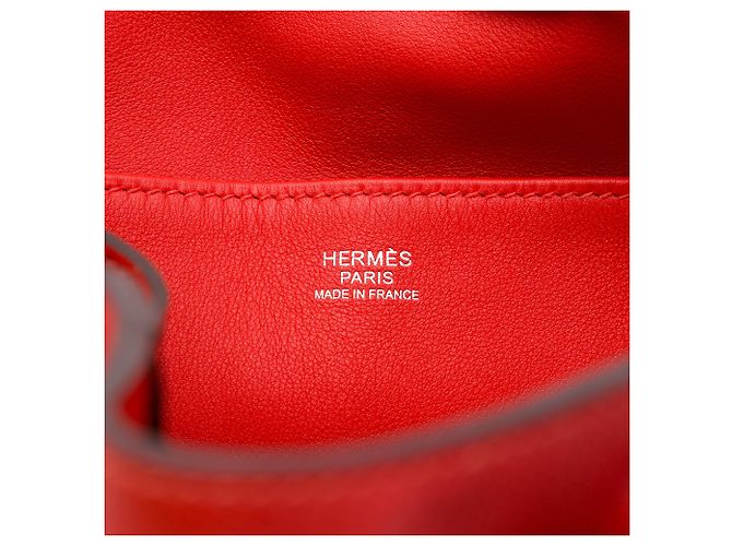 Hermès Orange Evercolor Sac Licol 17 - vue 5