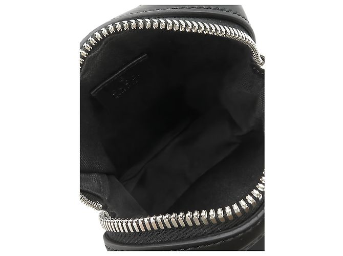 Borsa a Tracolla Gucci Black GG Supreme Web - vista 4