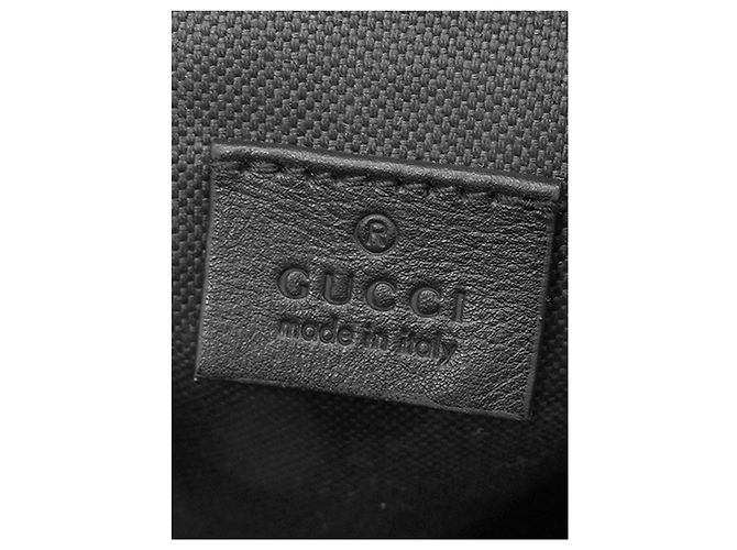 Borsa a Tracolla Gucci Black GG Supreme Web - vista 5