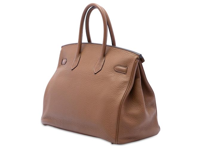 Hermès Brown Clemence Birkin Retourne 35 - Ansicht 2