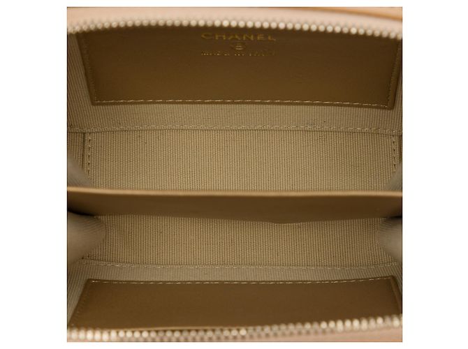 Bolso Camera Chanel Brown CC Quilted Lambskin Pearl Crush - vista 4