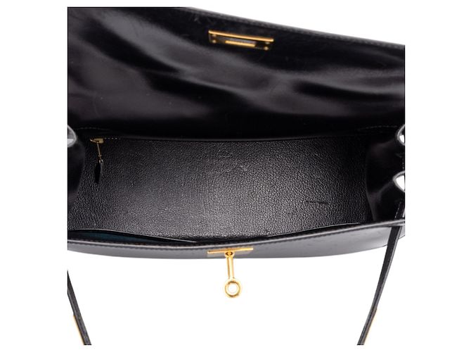 Hermès Black Box Calf Kelly Sellier 28 - Ansicht 4
