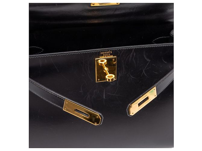 Hermès Black Box Calf Kelly Sellier 28 - Ansicht 6