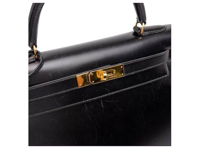 Hermès Black Box Calf Kelly Sellier 28 - Ansicht 7