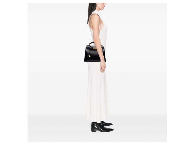 Hermès Black Box Calf Kelly Sellier 28 - Ansicht 8