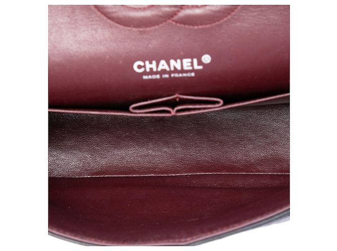 Chanel Black Medium Classic Lambskin Double Flap - vista 4
