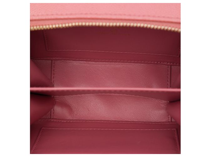 Clutch Vanity Chanel Rosa Caviar CC Filigree com Corrente - vista 4