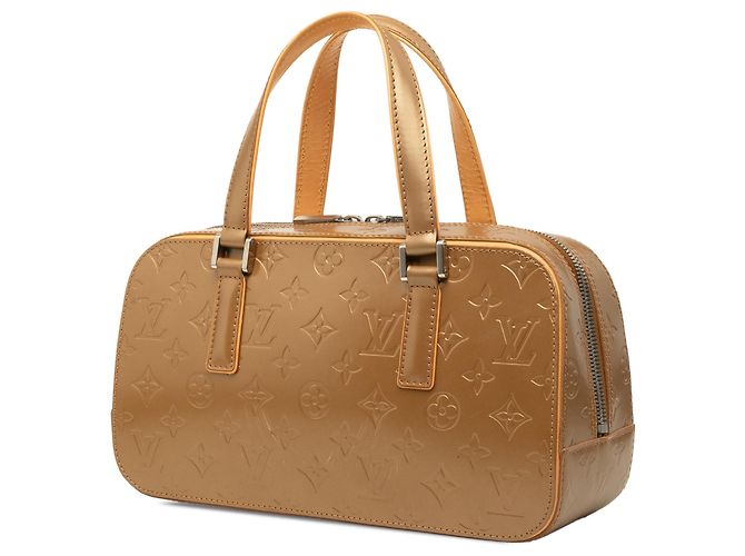 Louis Vuitton Gold Monogram Mat Shelton - vista 2