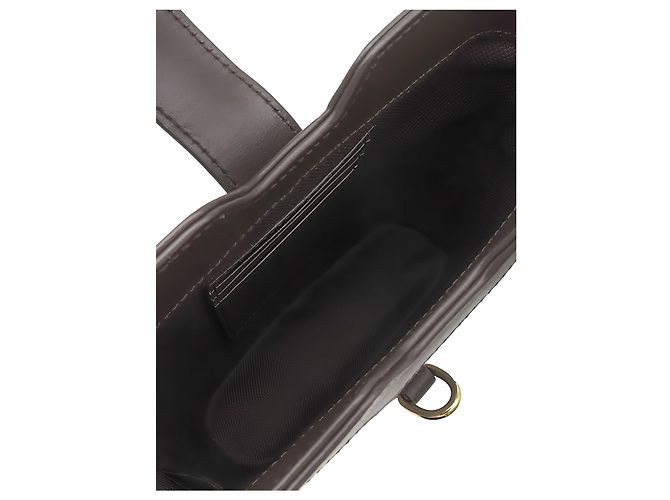 Mini Bolsa Bucket Gucci em Canvas GG Bege com Web - vista 3