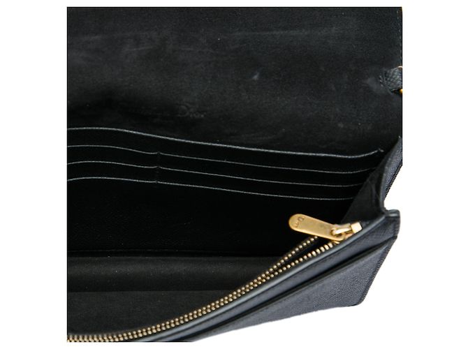 Dior Saddle Pouch aus schwarzem genarbtem Kalbsleder - Ansicht 4