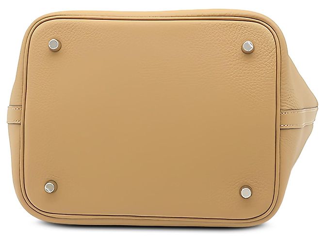 Hermès Beige Clemence Picotin 22 - vista 3