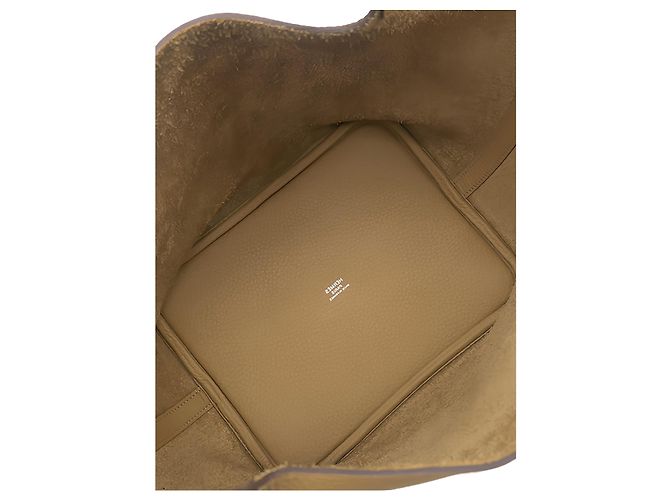 Hermès Beige Clemence Picotin 22 - vista 4