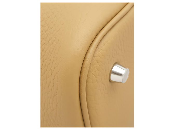 Hermès Beige Clemence Picotin 22 - vista 7