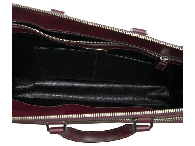Prada Red Saffiano Business Bag - Ansicht 4