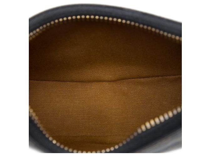 Céline Celine Bolso de hombro Ava Mini Triomphe de lona revestida marrón - vista 4