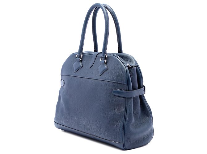 Hermès Blue Clemence Atlas 35 - Ansicht 2