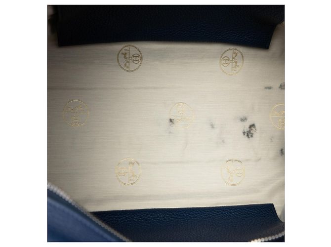 Hermès Blue Clemence Atlas 35 - Ansicht 4