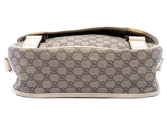 Borsa a tracolla Gucci Beige GG Supreme - vista 3