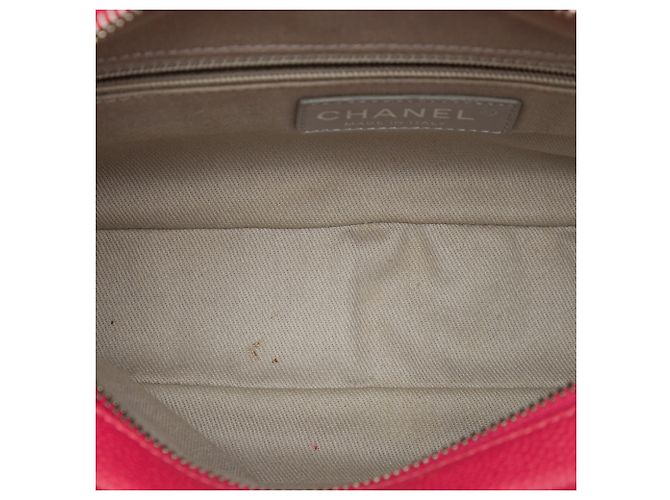 Chanel Pink Medium Quilted Caviar Easy Flap - vue 4