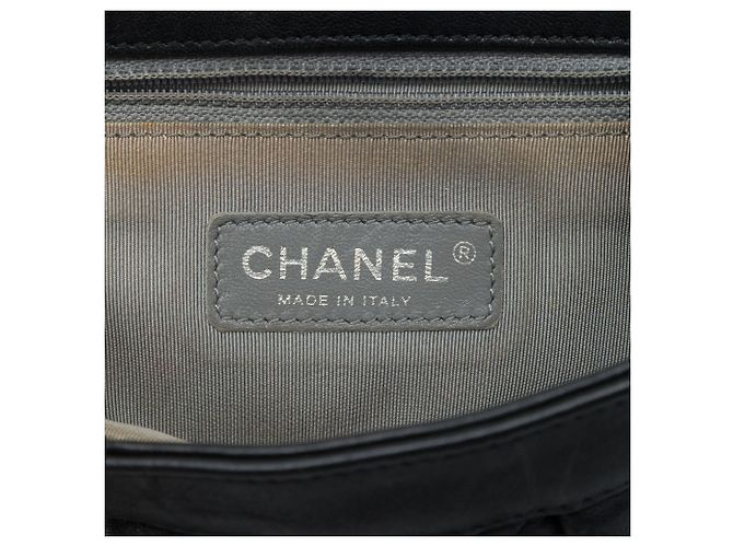 Chanel Mini Quilted Lambskin Chain Around Flap Schwarz - Ansicht 5