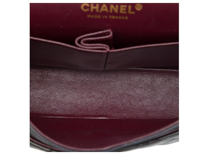 Chanel Black Medium Classic Lambskin Double Flap - view 4