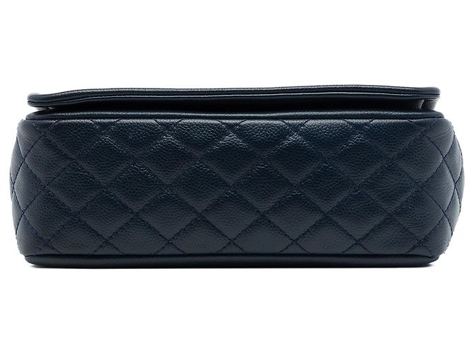 Chanel Blue Small Caviar CC Timeless Flap - vista 3