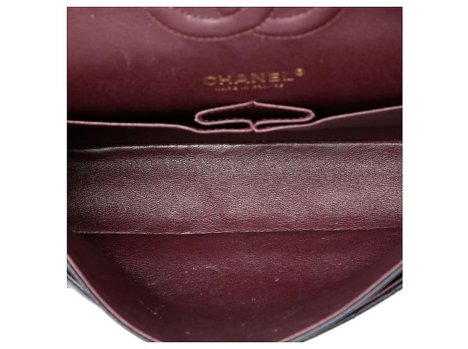 Chanel Black Medium Classic Caviar Double Flap - vue 4