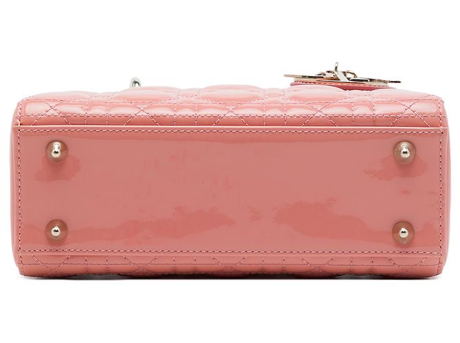 Dior Pink Small Patent Cannage Lady Dior - Ansicht 3