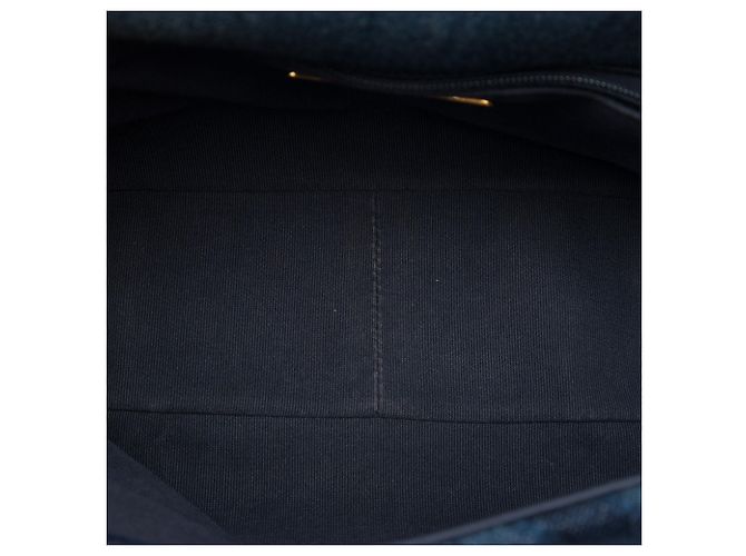 Chanel Blue Medium Denim 19 Flap - vista 4