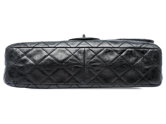 Chanel Black Quilted Aged Calfskin Reissue 2.55 Double Flap 227 - Ansicht 3