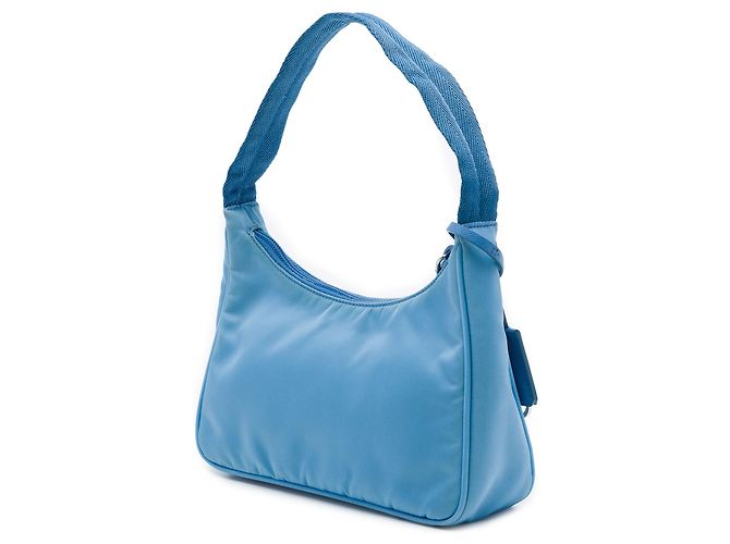 Re-Edition Borsa a tracolla Prada Blue Re Nylon Re Edition 2000 - vista 2