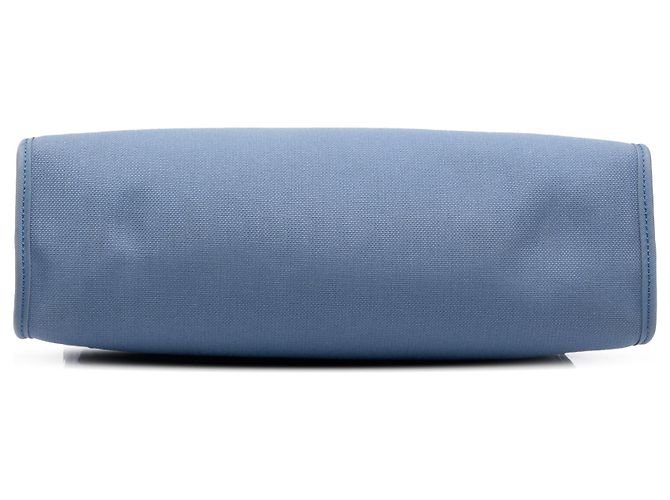 Hermès Blue Toile Herbag Zip 31 - vista 3