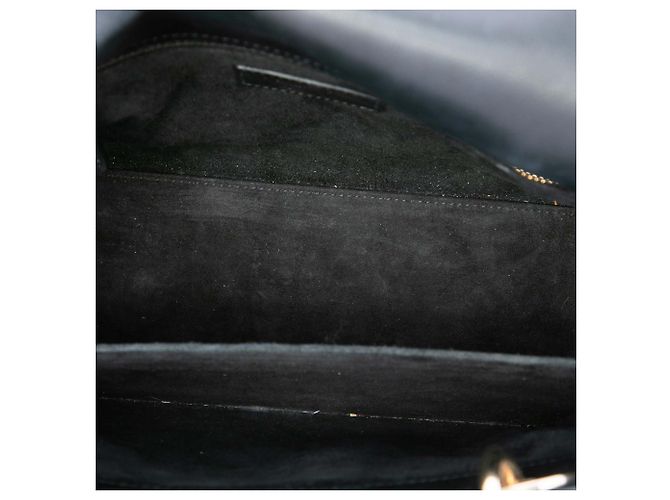 Lady Dior Dior en cuir de veau Cannage noir taille Medium, ornée de perles et de strass - vue 4