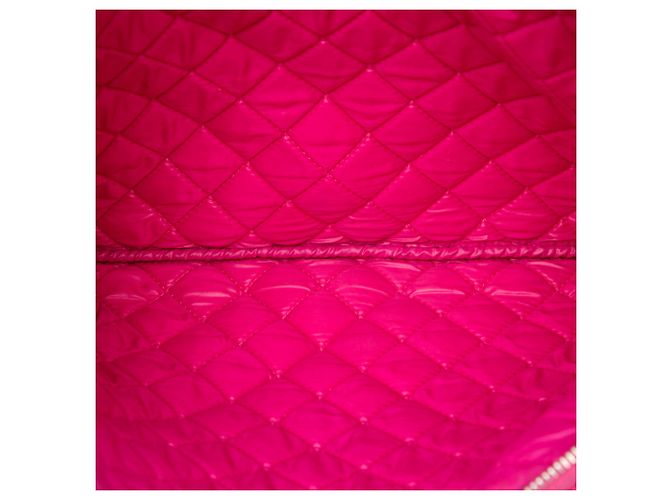 Chanel Pink Large Quilted Caviar O Case Clutch - Ansicht 4