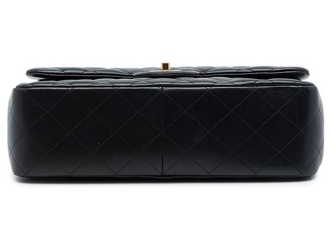 Chanel Black Jumbo Classic Lambskin Double Flap - Ansicht 3