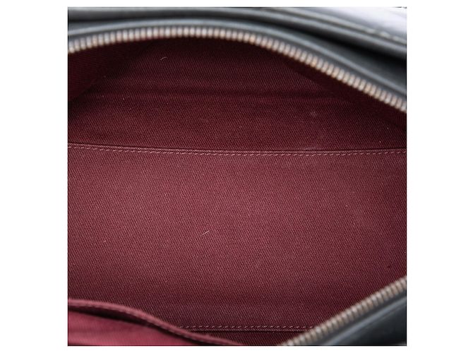 Borsa Shopping Chanel Large CC Diamond in vitello embossed nero con zip - vista 4