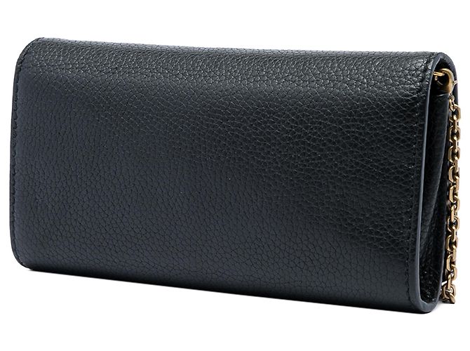 Cartera JAdior con cadena en piel de becerro negra Dior - vista 2
