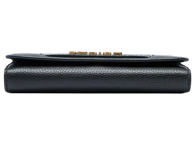 Cartera JAdior con cadena en piel de becerro negra Dior - vista 3