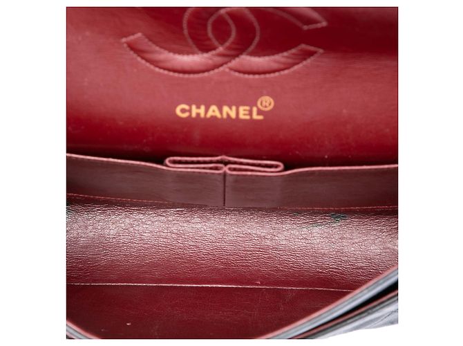 Chanel Black Medium Classic Lambskin Double Flap - view 4