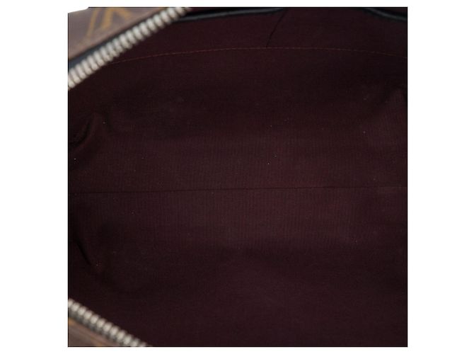 Louis Vuitton Brown Monogram Macassar Kitan - vista 4
