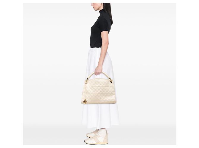 Louis Vuitton White Monogram Empreinte Artsy MM - vue 6