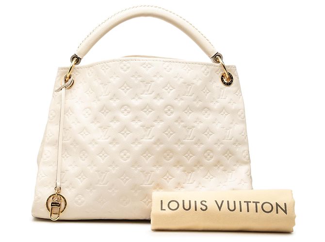 Louis Vuitton White Monogram Empreinte Artsy MM - vue 7