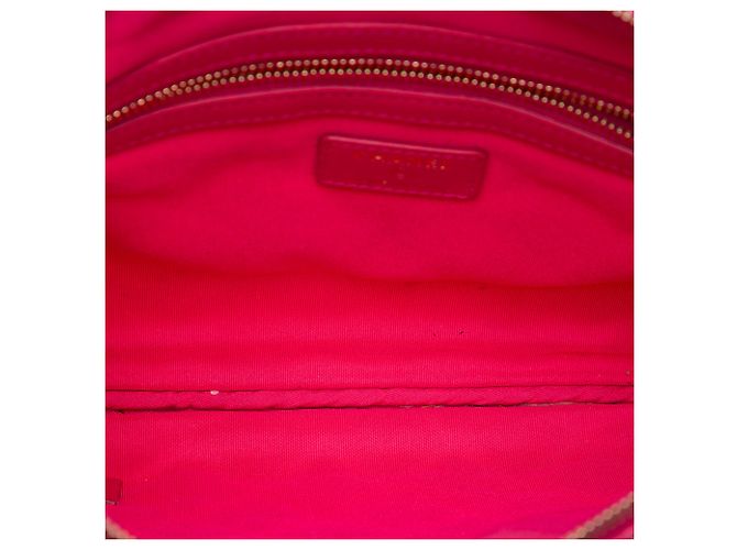 Chanel Pink Medium Quilted Lambskin O Case Clutch - Ansicht 4