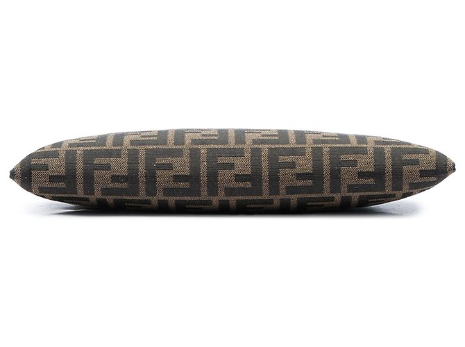 Bolso Baguette Fendi Brown Medium FF Jacquard Flat Baguette Pouch - vista 3
