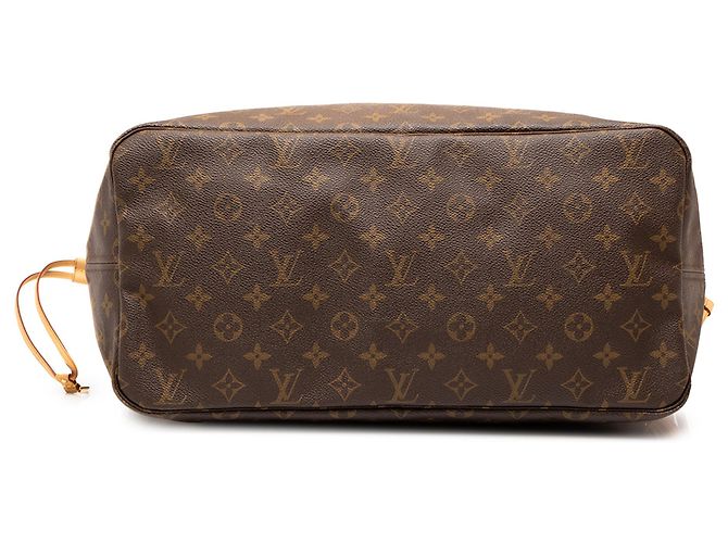Louis Vuitton Brown Monogram Neverfull GM - vue 3